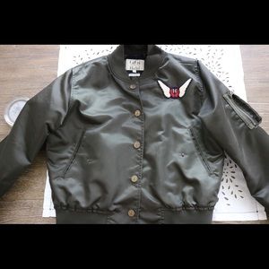 Tommy Hilfiger x Gigi Hadid bomber jacket.